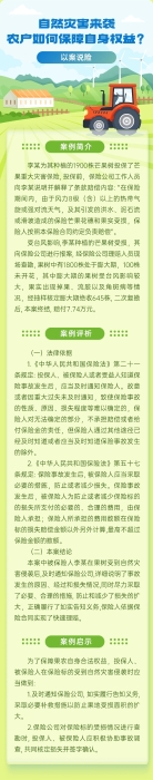 自然災害來襲，農(nóng)戶如何保障自身權益？