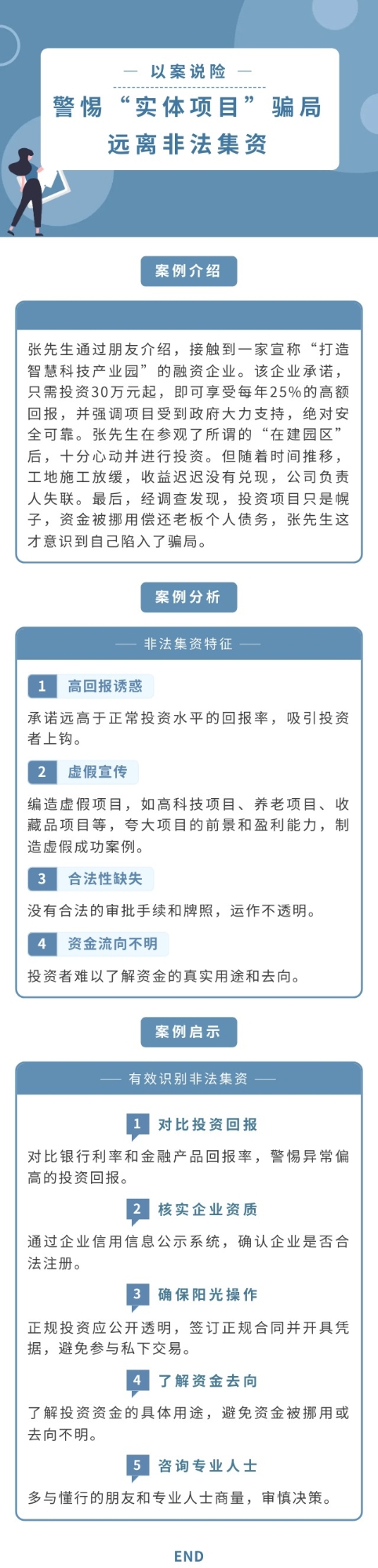 【以案說險】警惕“實(shí)體項(xiàng)目”騙局 遠(yuǎn)離非法集資