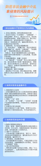 【5·15全國投資者保護(hù)宣傳日】防范非法金融中介亂象侵害的風(fēng)險(xiǎn)提示