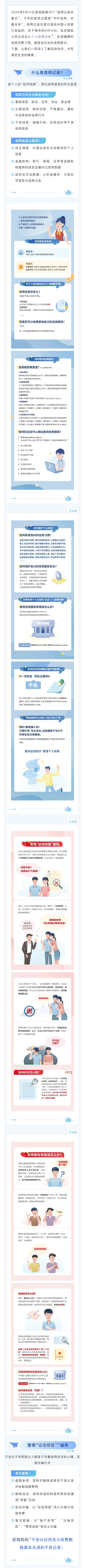 【守護(hù)信用，共贏未來】6·14信用記錄關(guān)愛日知識講堂