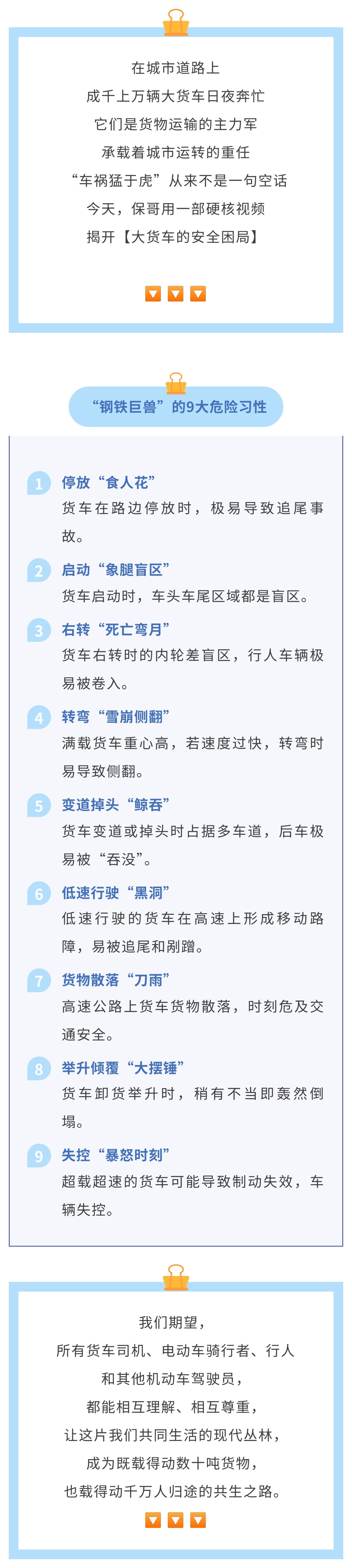 金融消保丨行人與司機(jī)必知的大貨車避險(xiǎn)技巧，筑牢生命安全防線