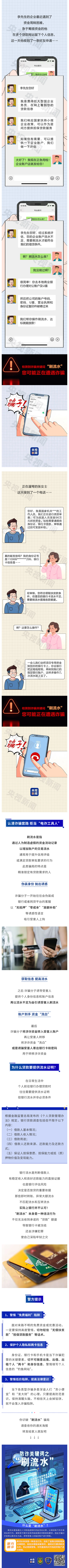 全民反詐丨辦貸款、領(lǐng)補(bǔ)助需要“刷流水”？當(dāng)心成為“洗錢工具”