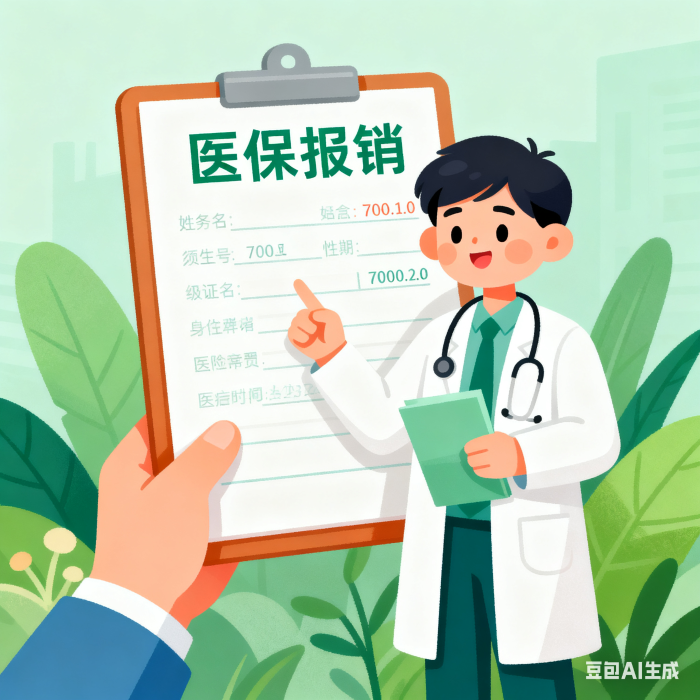 醫(yī)保報(bào)銷(xiāo)插圖