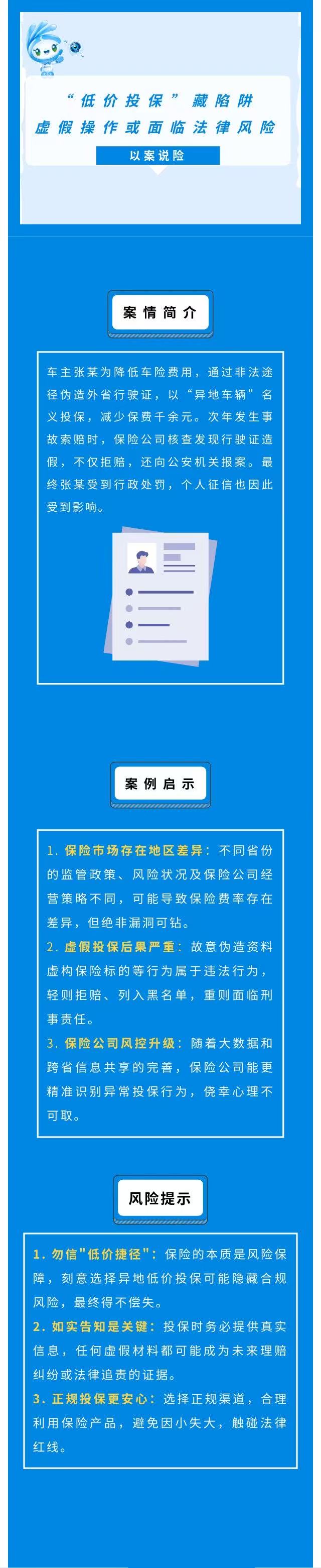 “低價投保”藏陷阱，虛假操作或面臨法律風(fēng)險